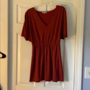Charlotte Russe sweater dress open sleeves